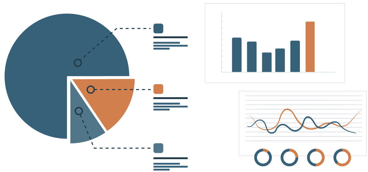 Analytics Dashboards eines Data Consulting Projekts